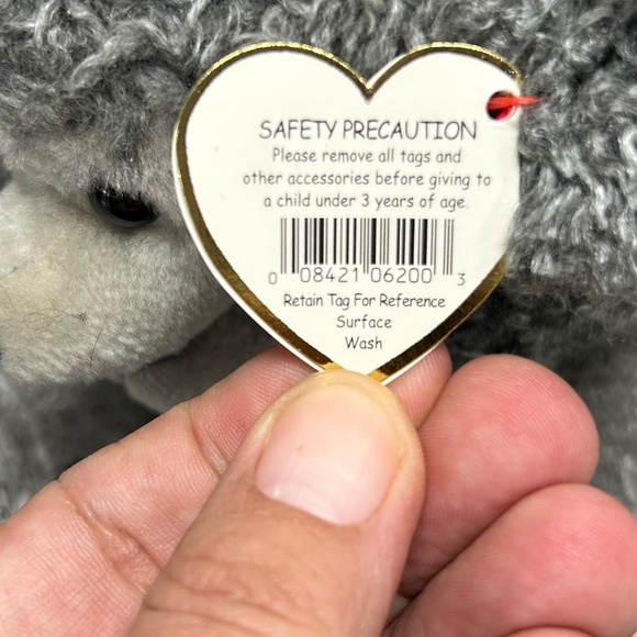 Ty Beanie Babies- Attic Treasures Collection: Cheri the  Dog 1995 - Picture 4 of 6